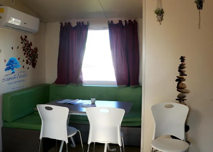 캠프장 Mobilhome Cote - 3 - Climatise - Tv *