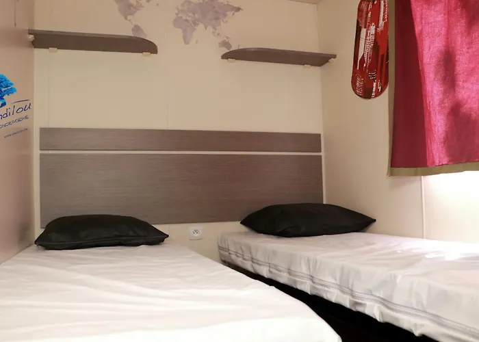 캠프장 Mobilhome Cote - 3 - Climatise - Tv 씨쟝
